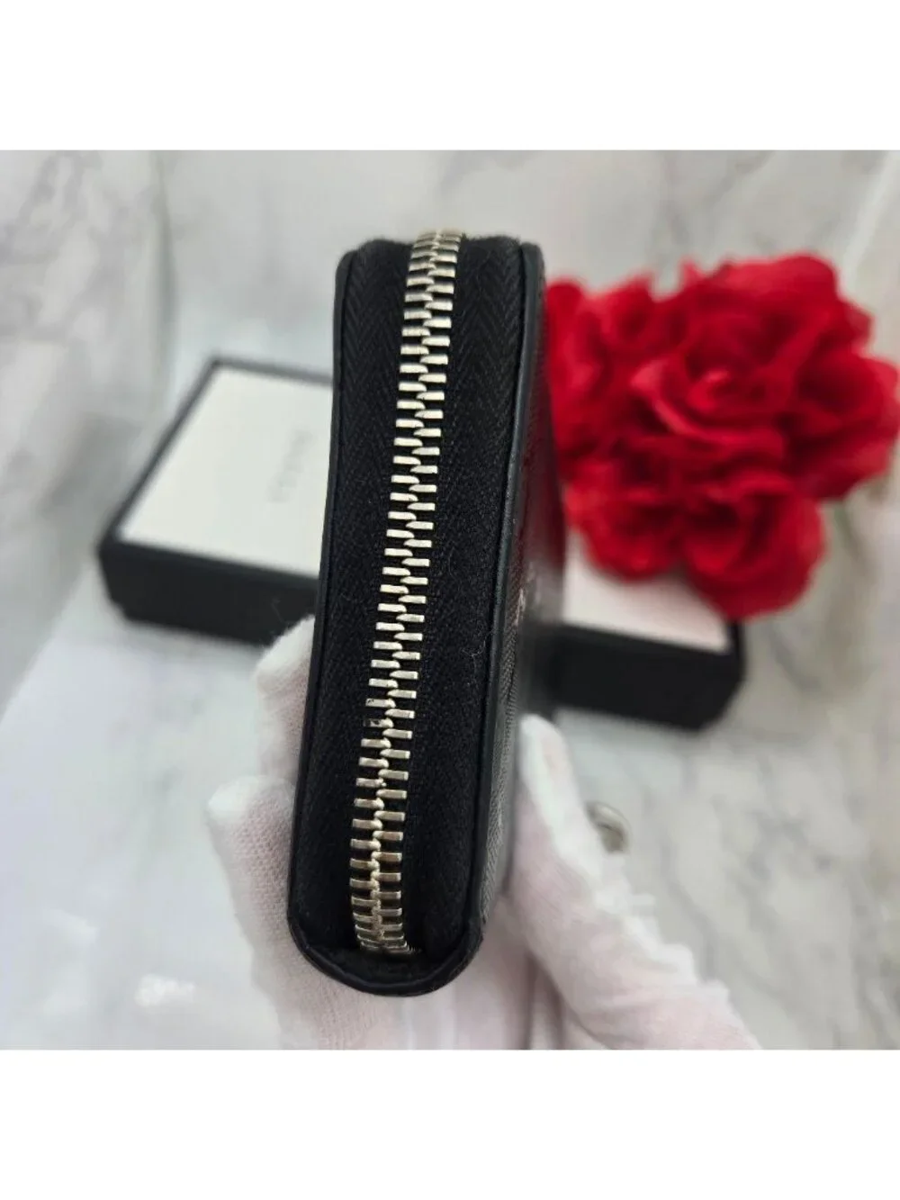 Gucci Wallet GG Supreme Black